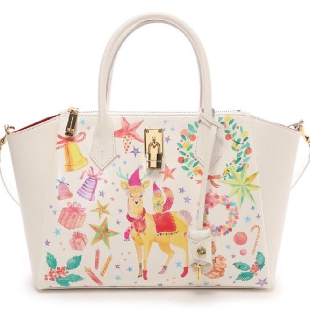 Authentic Samantha Thavasa Japan Limited Edition LINEA J. Shoulder Bag